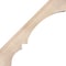 Ekena Millwork 5 1/2"W x 26"D x 26"H Balboa Smooth Knee Brace, Douglas Fir BRC06X26X26BOA00SDF - alternate 2